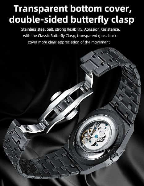 CHENXI 8848 Automatic Men Top Brand Mechanical Wristwatch Business 4