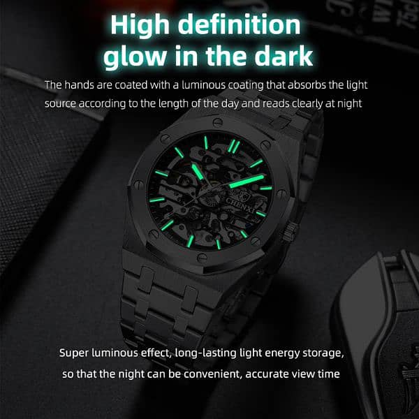 CHENXI 8848 Automatic Men Top Brand Mechanical Wristwatch Business 6