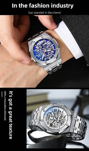 CHENXI 8848 Automatic Men Top Brand Mechanical Wristwatch Business 8
