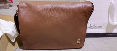 Original Jafferjee's Leather Laptop Bag