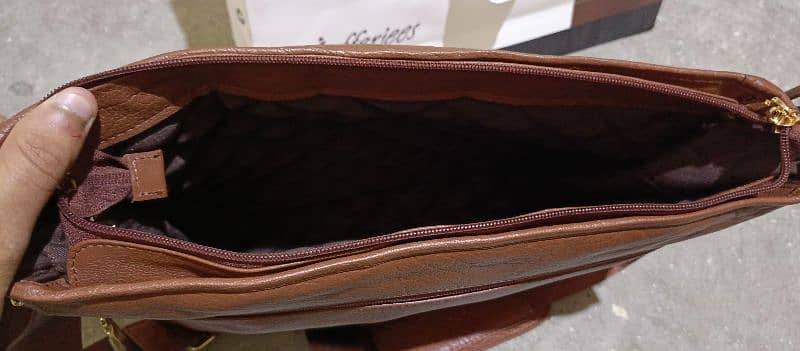 Original Jafferjee's Leather Laptop Bag 2