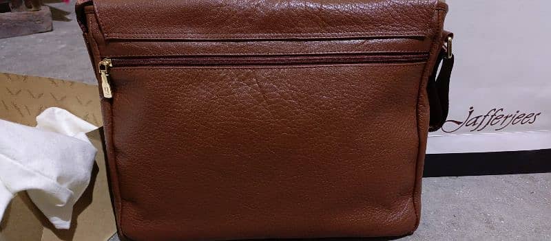 Original Jafferjee's Leather Laptop Bag 4