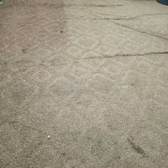 Two used large size carpets for sale
