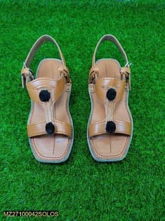 Leather Handmade Chappal For Men's 0
