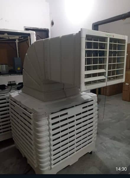 Evaporative cooler and Duct system 13