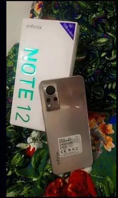 Infinix note 12 . . 6/128 like new condition for sale