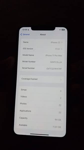 hey i am selling iphone 11 pro max non pta 1