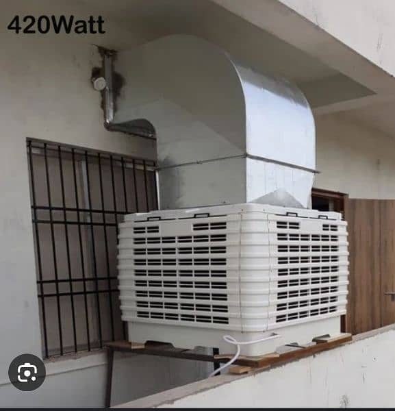 Evaporative Cooling Cooler HVAC  ducting System 4