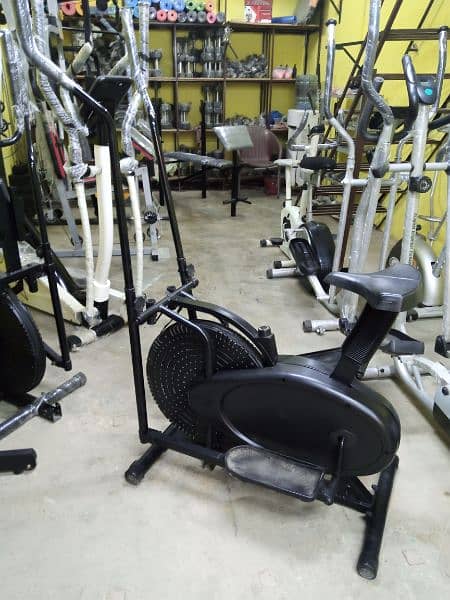 Exercise ( Elliptical cross trainer cycle 0