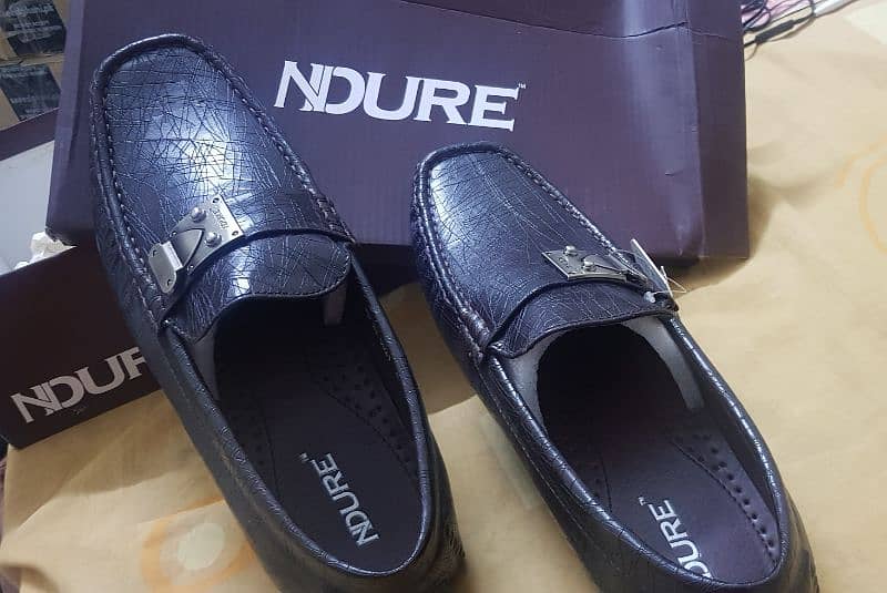 Mens shoes new Ndure brand coffee color 0
