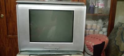21 inch tv Sony with troly