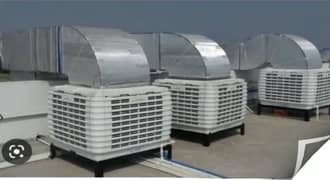Evaporative Air Ducting Cooler System