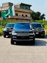 Rent a Car | Car Rental | Lahore Mercedes Range Rover Prado V8 Fortune