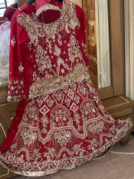 brand new bridal mehroon lehngaa 18