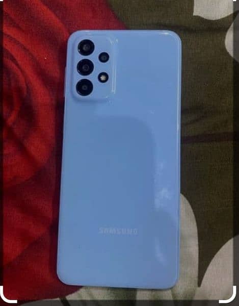 Samsung Galaxy A23 like new, Pta approved with all accessories 0