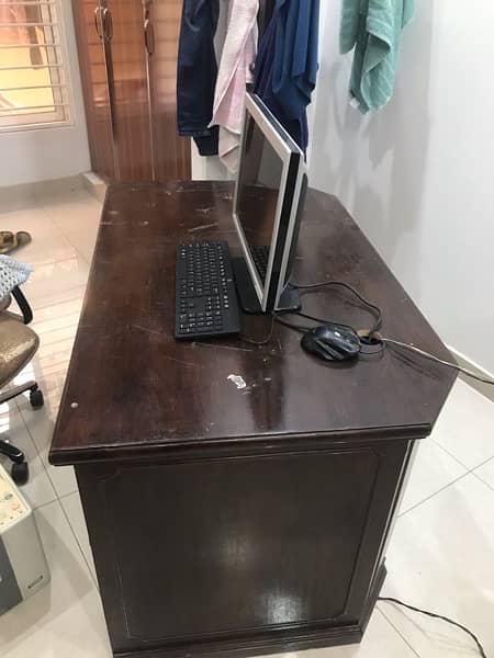 Office Table/ computer Table with Solid wood Office chair For sale 3