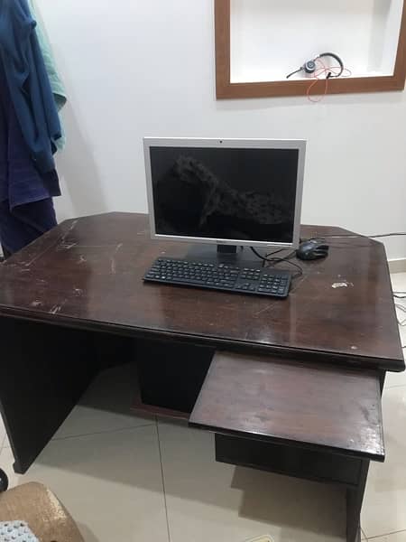 Office Table/ computer Table with Solid wood Office chair For sale 6