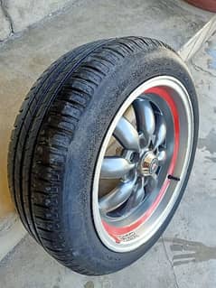 only 2 rims deep dish with Michelin tyres used condition