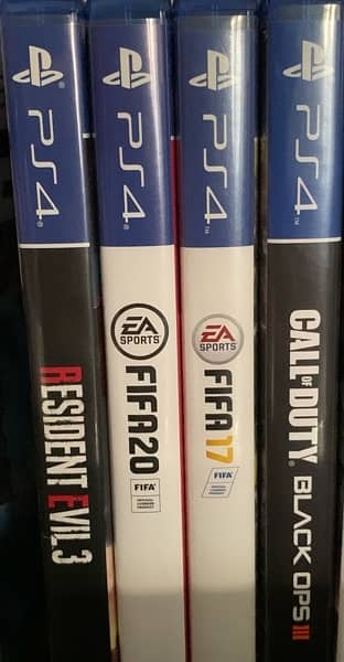 Ps4 1TB for sale; with 2 Contorllers & 4 Games 2