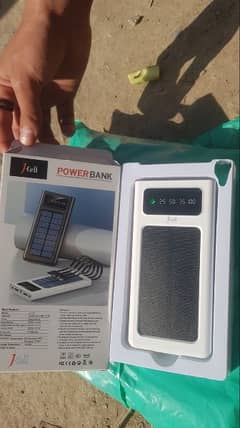 solar Charger & power Bank Type c&Micro usb dual
