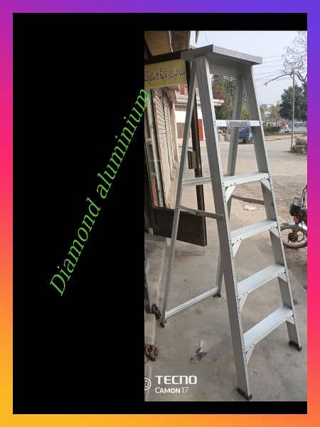 Aluminum folding ladder very amazing items all size available for sale 1