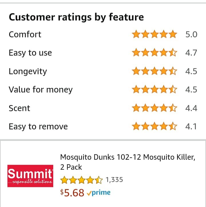 Mosquito Dunks - Larva Killer -Effective for 30 Days - Made in USA 9