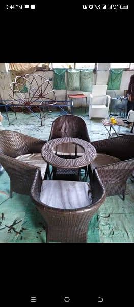 outdoor rattan furniture wholesale prise rate single etem 4