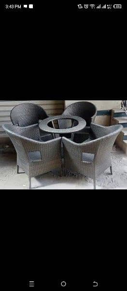 outdoor rattan furniture wholesale prise rate single etem 9