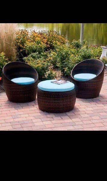 outdoor rattan furniture wholesale prise rate single etem 17