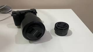 Sony Mirrorless Camera with 2 lenses