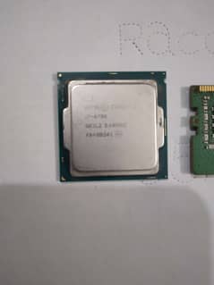 I7-6700 Processor and 8gb DDR-4 Ram
