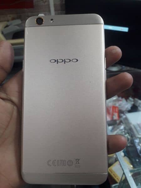 OPPO F1S 4gb 64gb only box open argent sale 1