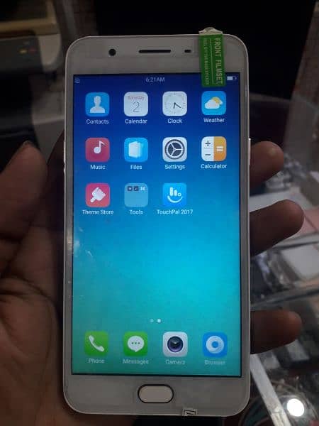 OPPO F1S 4gb 64gb only box open argent sale 2