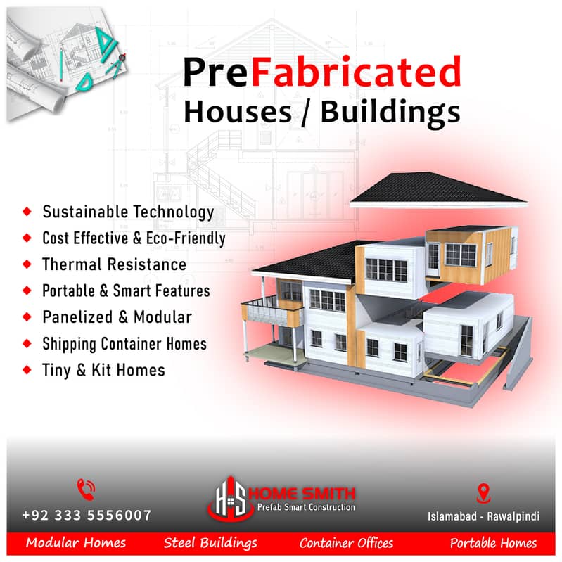 Prefab Houses in Islamabad - Smart Homes in Pakistan Prefab Constructi 1