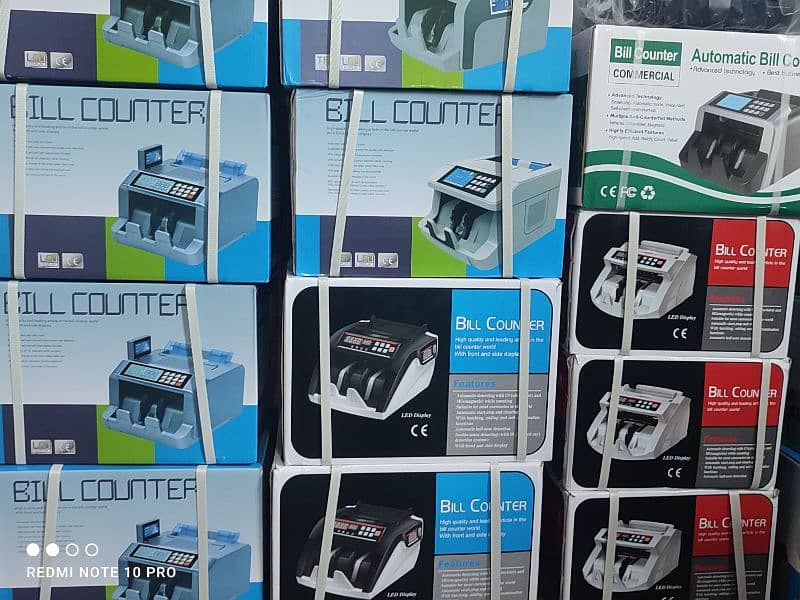 Cash counting machine, Note sorting machine,Mix value counter Pakistan 16