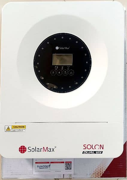 DUAL SOLAR INVERTER, HYBRID 6-KW {SolarMax} 2