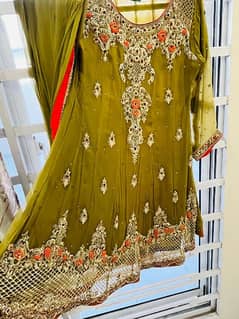 Sharaara| Wedding Dress | 3 Piece | 100% Condition