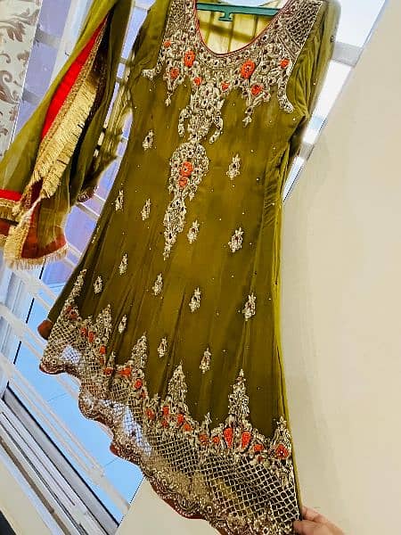 Sharaara| Wedding Dress | 3 Piece | 100% Condition 14