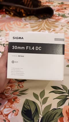 Sigma 30mm F1.4 DG Art Canon Mount