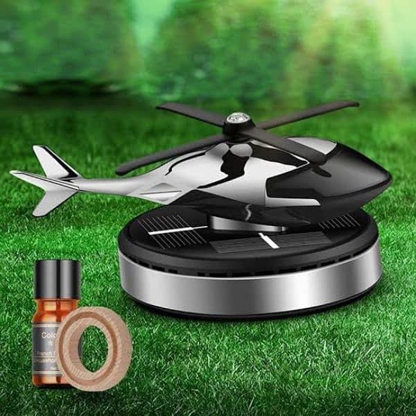 Car Solar Aroma Helicopter 11