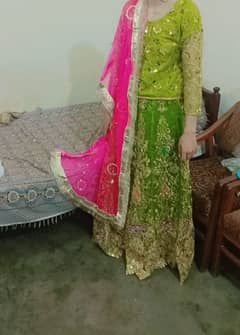 kashee style mehndi bridal and party wear lehnga