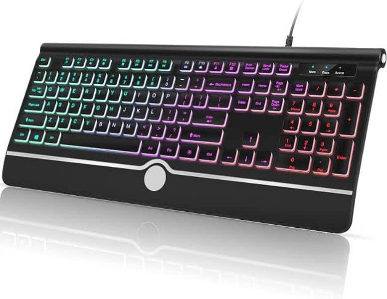 JELLYCOMB WIRED BACKLIT USB KEYBOARD 1