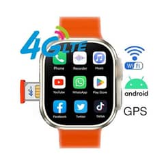 TK6|TK5|C90|DW89 Ultra 4G Smartwatch Android Fast Sim Supported Watch.