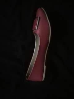 maroon khussa for womans 0