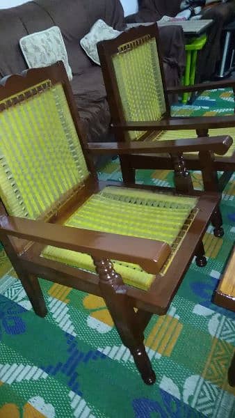 Taali Easy Chairs with Table 3
