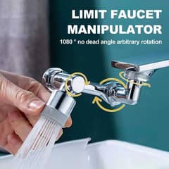 Universal 1080 Degree Swivel Extension Robotic Arm Faucet | Arm Tap