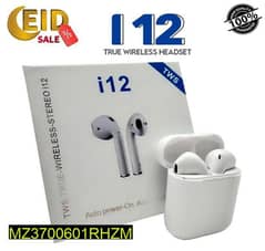 i12 TWS Airpods, Free cash on delivery
