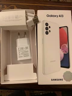 Samsung A13 with box and charger