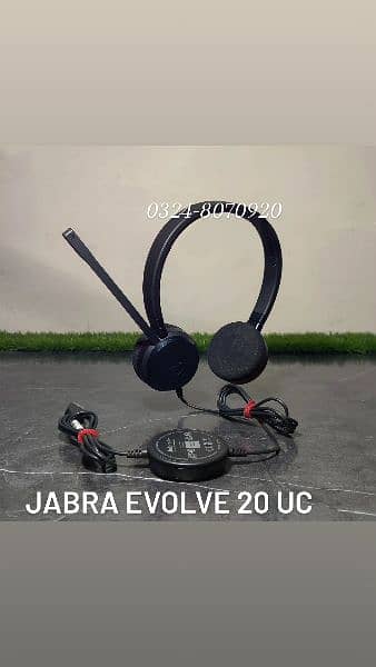 Jabra Evolve Wireless Bluetooth Noise Cancelling Headset Headphone Anc 5