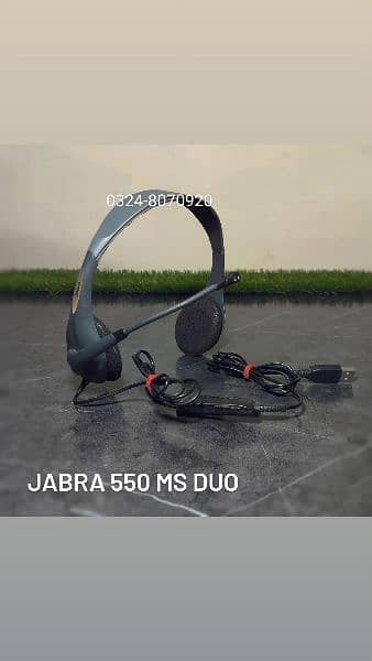 Jabra Evolve Wireless Bluetooth Noise Cancelling Headset Headphone Anc 7